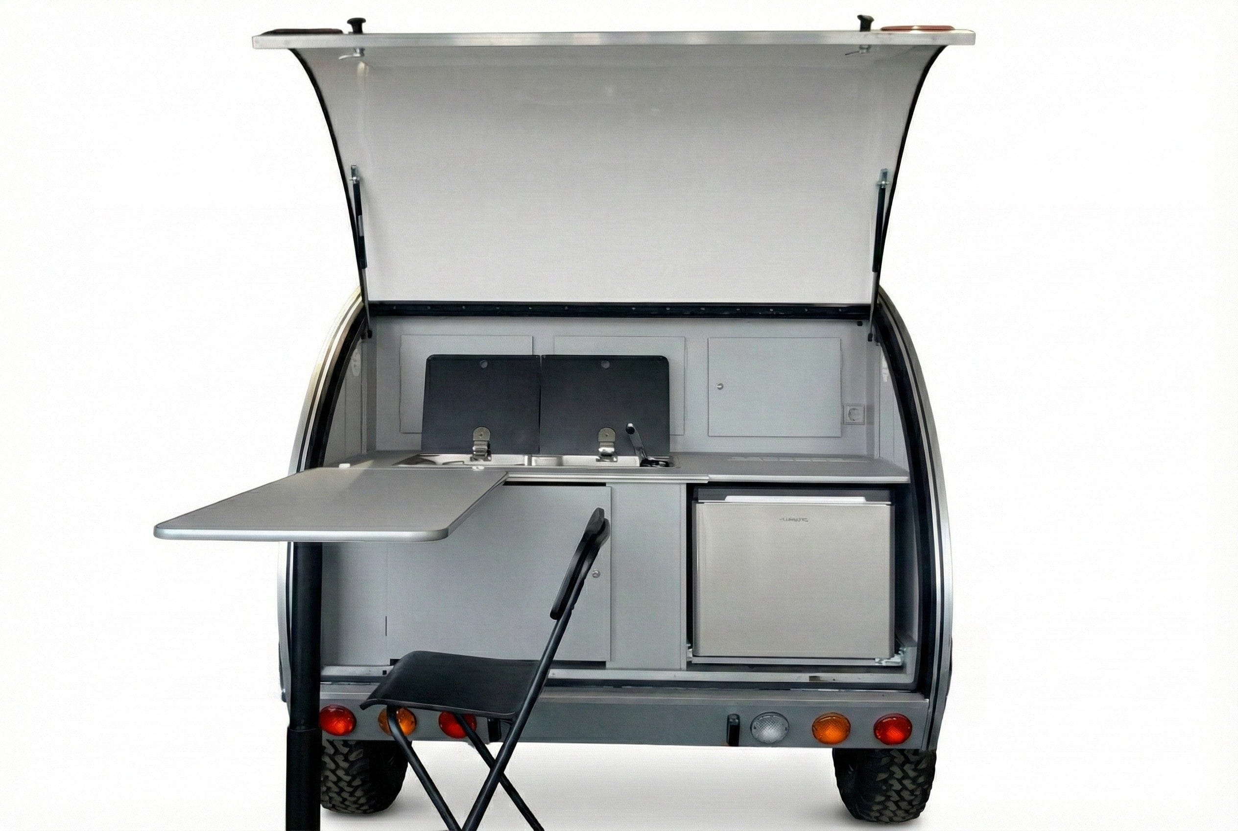 Gobanna 1500 Brake Deluxe - verhuur - keuken titan met XL keukentafel