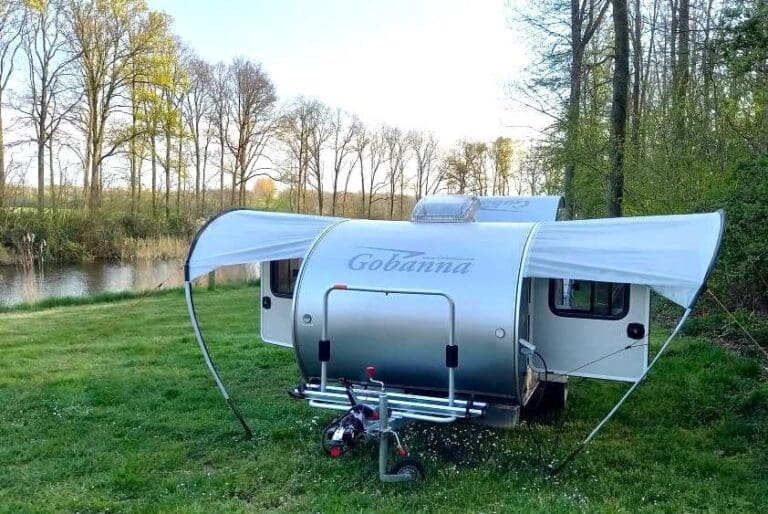 Gobanna met (zelfgemaakte) vleugels