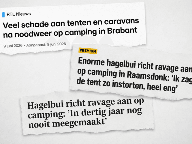 Hagelschade bij je caravan repareren: Zelf daken vernieuwen